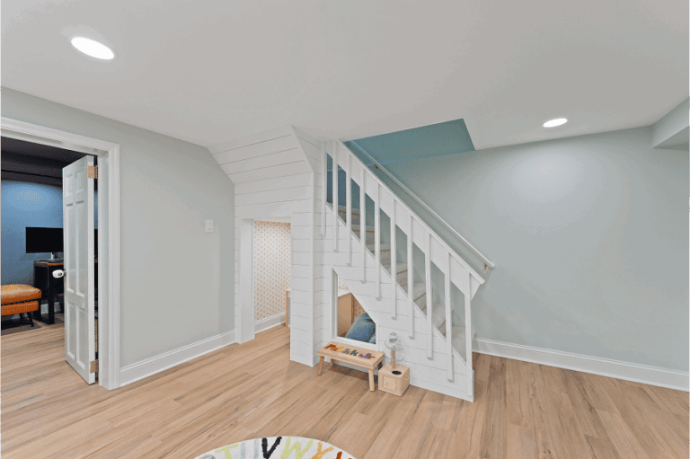Moore Bathroom & Basement