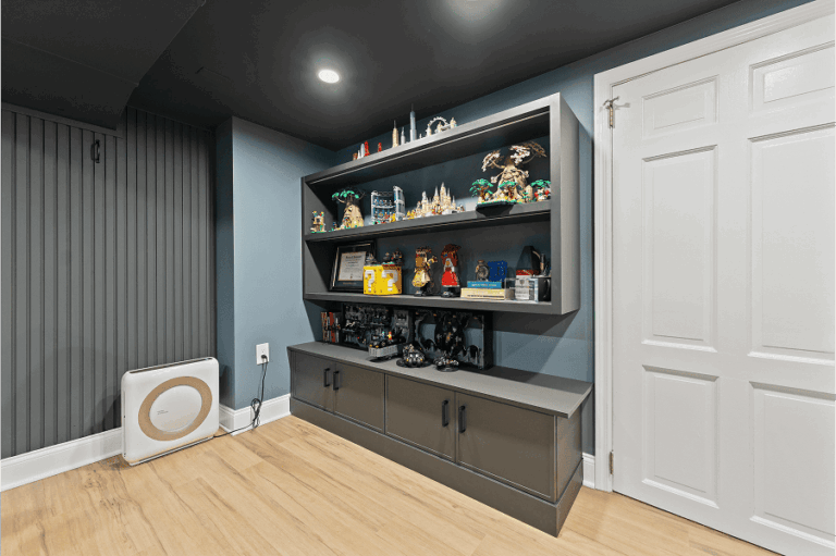 Moore Bathroom & Basement