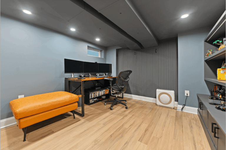Moore Bathroom & Basement