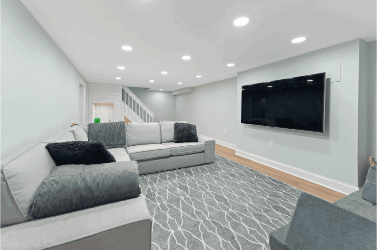 Moore Bathroom & Basement